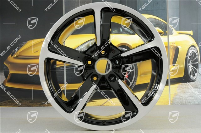 20-inch Sport Techno wheel rim set, 9J x 20 ET51 + 11,5J x 20 ET68, black high gloss