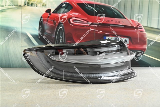Rear light / tail light, darkened, L