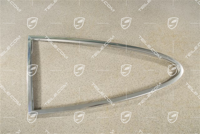 Zierrahmen, Seitenscheibe, Chrom, Coupe, R
