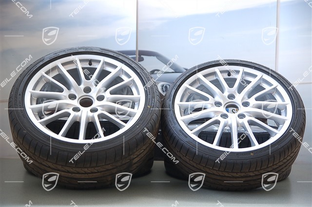 19-inch Sport-Design summer wheel set, wheels 8J x 19 ET57 + 9,5J x 19 ET46 + tyres 235/35 ZR19 + 265/35 ZR19