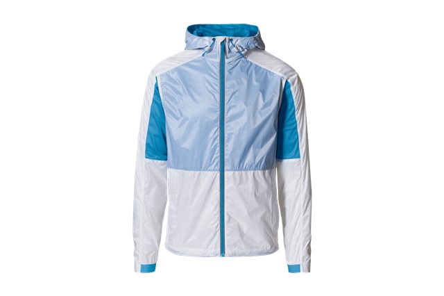 Taycan Kollektion, Ultra Light Jacke, Unisex, weiß/blau, L