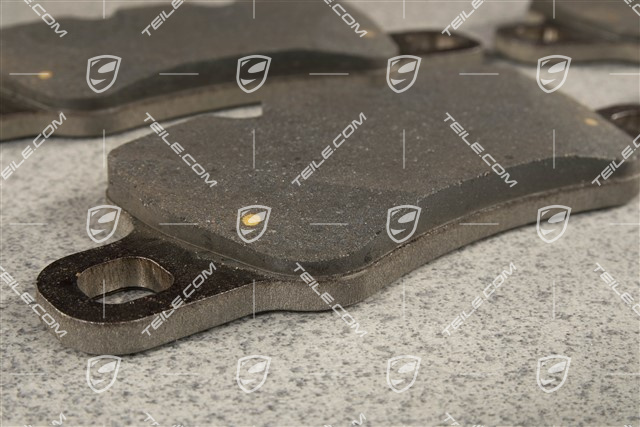 Bremsbeläge, Reparatursatz, HA, PCCB Racetrack, Package Rennstrecke