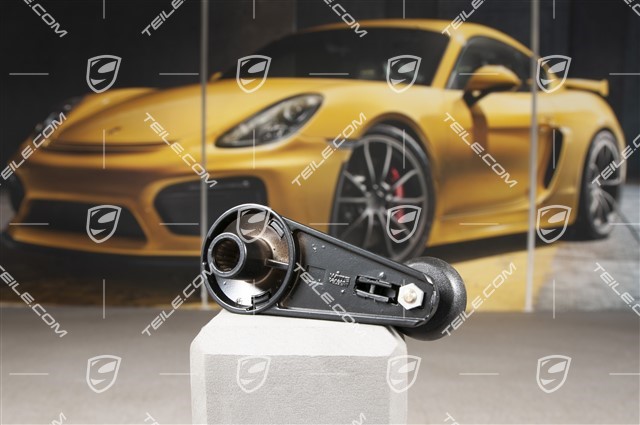 Window crank handle / manual adjuster, Black / 959 / Carrera RS / Clubsport / Speedster