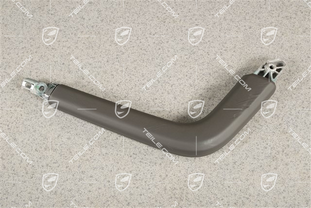 Grab handle centre console, Leather, Agate grey, R