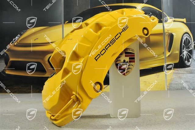 Fixed calliper, PCCB, yellow, Turbo, L