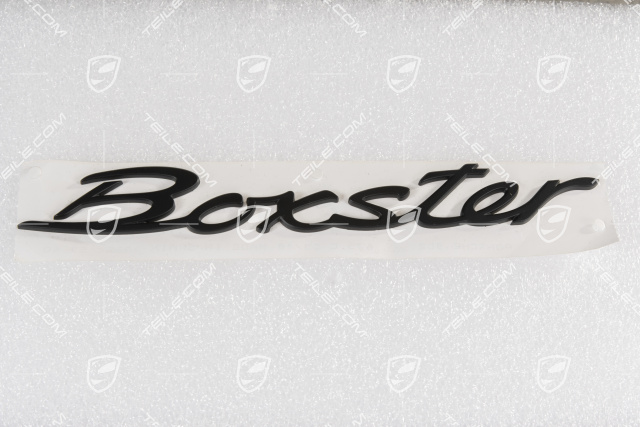 Badge / Emblem BOXSTER, Black