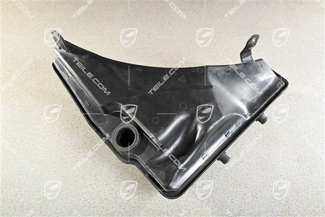 Windshield wash system reservoir / tank, with headlight cleaning system