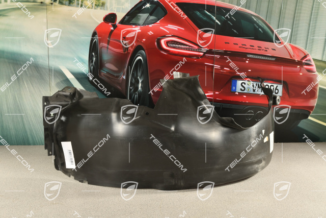 Front wheel-well liner, rear part, GT3 RS Facelift 10-, R