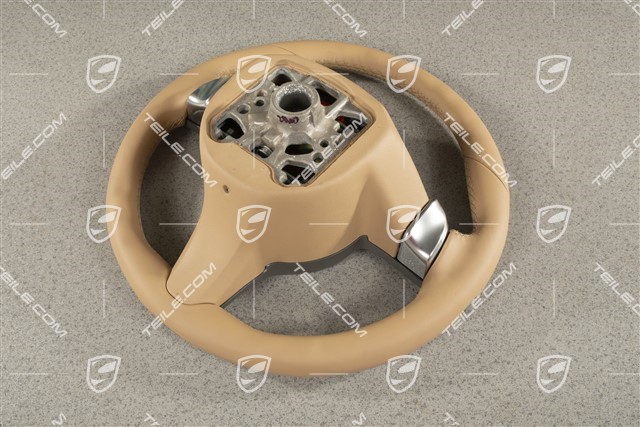 PDK multifunction steering wheel, tiptronic, Luxor beige