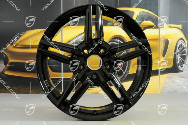 19-inch wheel Cayenne Design II, 8,5J x 19 ET59, black high gloss