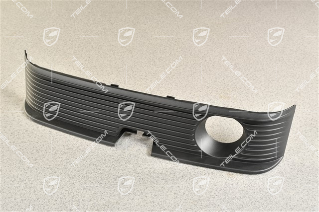 TEILE.COM | Cover trim, Front bumper center, Real Top View, Black