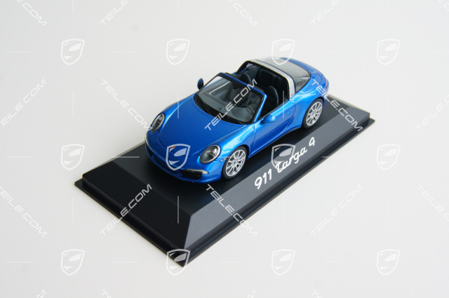 TEILE.COM | Porsche 911 (991) Targa 4, blau, 1:43 / new / Accessories ...