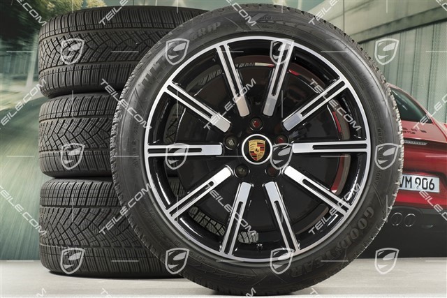 20-inch Sport Aero winter wheel set, rims 9J x 20 ET54 + 11J x 20 ET60, Goodyeari winter tyres 245/45 R20 + 285/40 R20