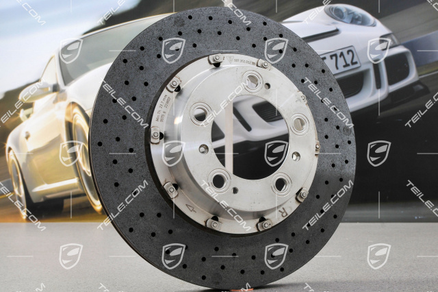 PCCB Ceramic brake disc, C2S/4S/Turbo/GT2/GT3, R