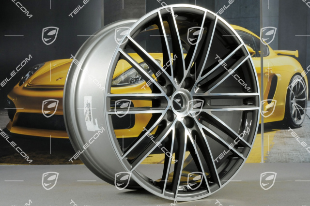 22-inch wheel rim set, Turbo IV, 10J x 22 ET48 + 11,5J x 22 ET61