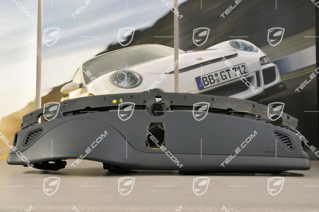 Dashboard upper part, leatherette, Sport-Chrono, stone gray