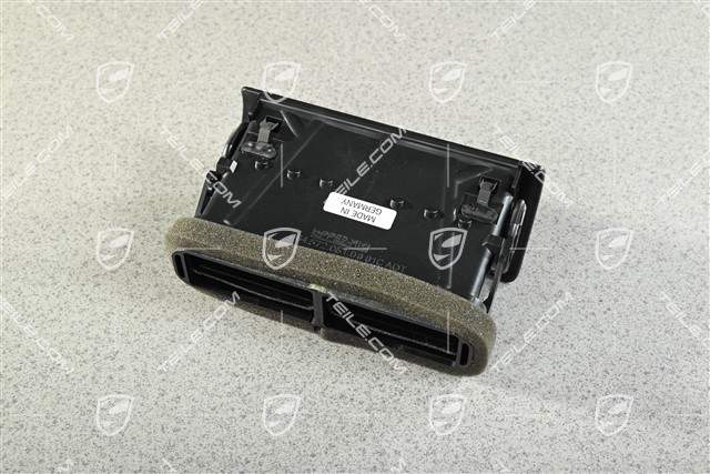 Centre air vent, black