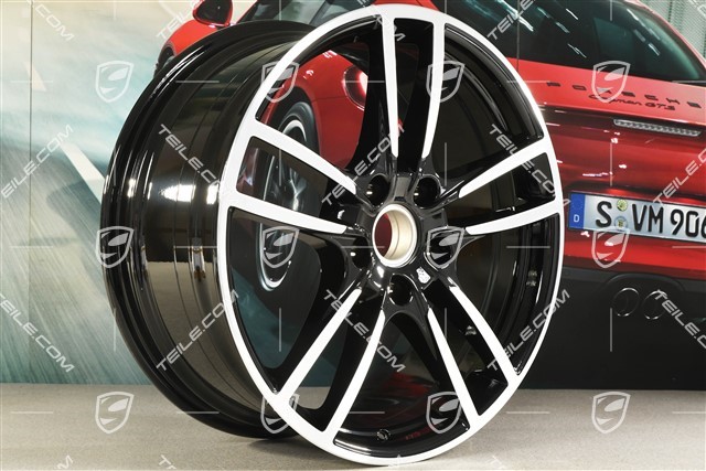 20-inch wheel rim, Cayenne Sport, 9J x 20 ET50, black high gloss
