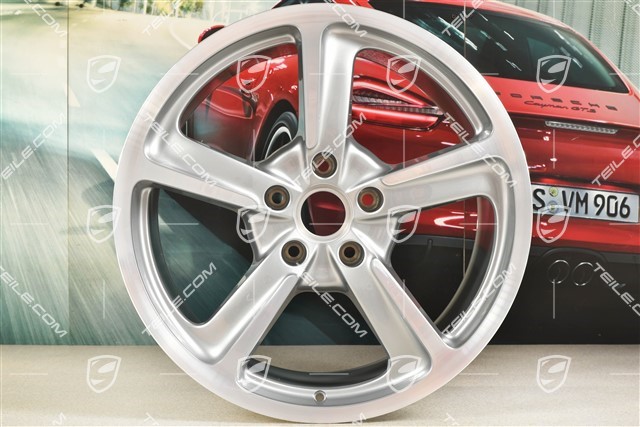 20-inch wheel Sport Techno, 11,5J x 20 ET68, silver metallic