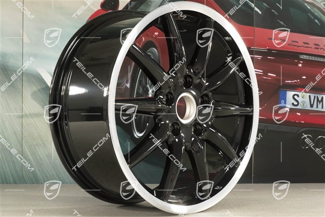 19" Felga "Carrera Sport", 8,5J x 19 ET55, czarny wysoki połysk