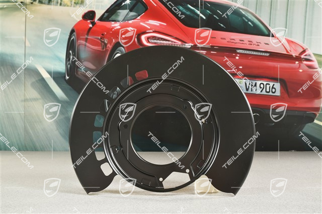 Bremstraegerblech, Schutzblech, HA, Turbo / Turbo S, R