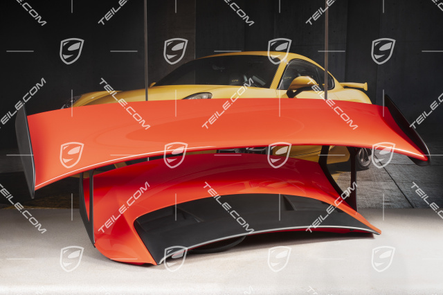 GT3 RS MK2 engine lid + rear spoiler/wing, complete