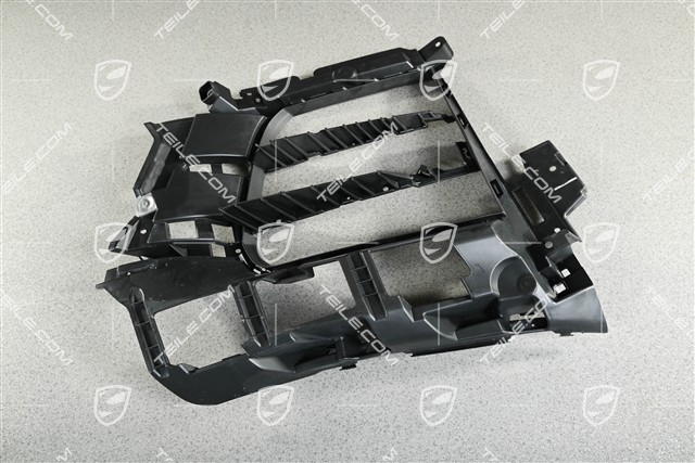 Mounting frame / front bumper grille, lateral, R