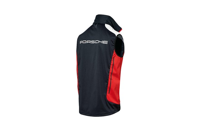 Motorsport Kollektion, Padded Vest, Unisex, schwarz/rot/weiß, XS 44/46