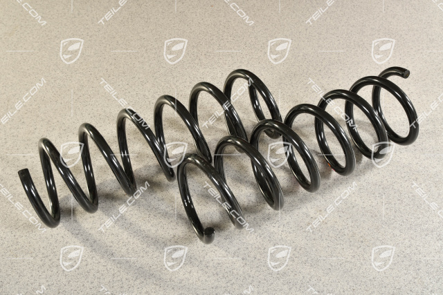 Coil spring, identification Orange/Orange/Violett, L+R