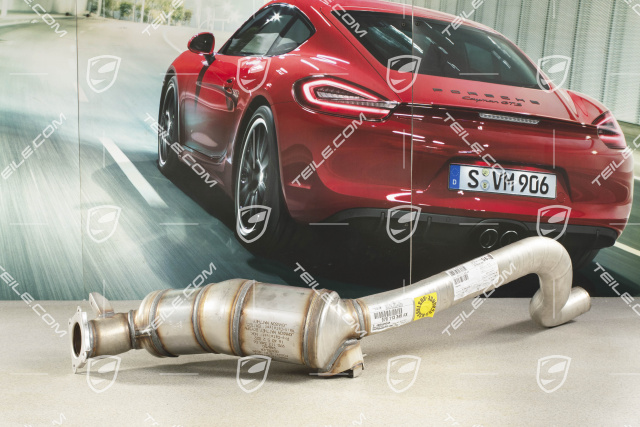 Exhaust pipe, with catalitic converter, 4.8L S 294KW, cyl. 5-8, L