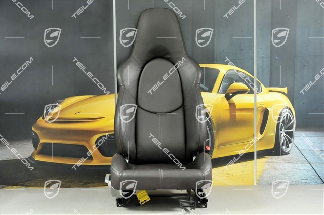 Sport Seat, manual adjustable, leather, Cocoa, without airbag, R