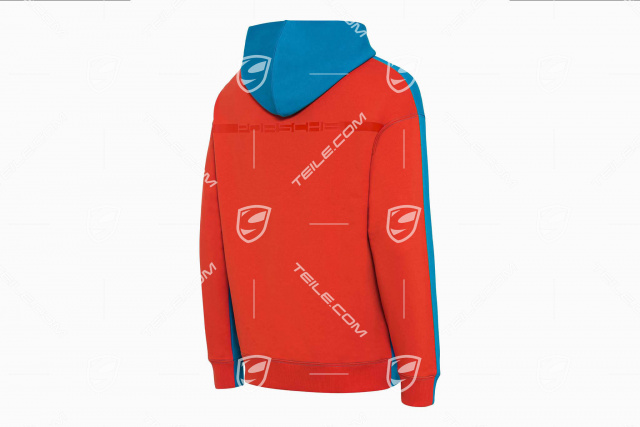 Porsche Men's Hoodie, Blue & Orange - RS 2.7 Collection  XXL