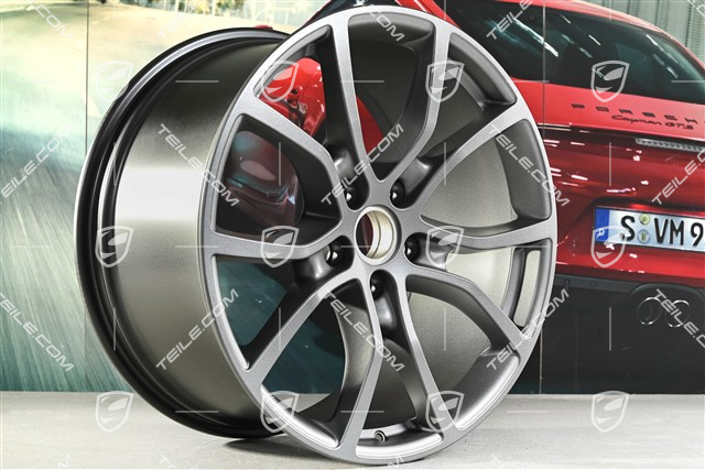 21" Felge Cayenne Exclusive Design, 11J x 21 ET58, vesuvgrau