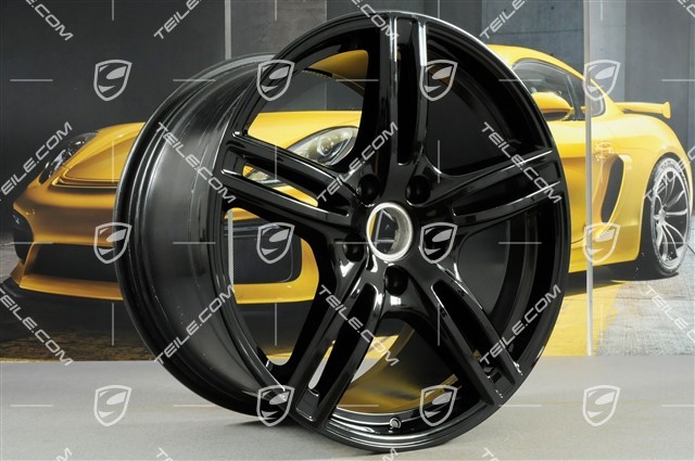 20-inch wheel rim Panamera Turbo, 11,5J x 20 ET68, black high gloss