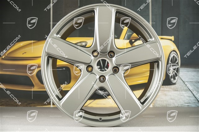 21-inch wheel Cayenne Sport Classic, 10J x 21 ET50, Platinum satin matt