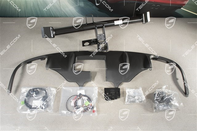 Trailer coupling mechanical incl. harness, socket and all small parts needed, without tow ball