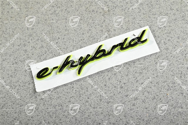 Logo / Emblem "e-hybrid" High gloss Black