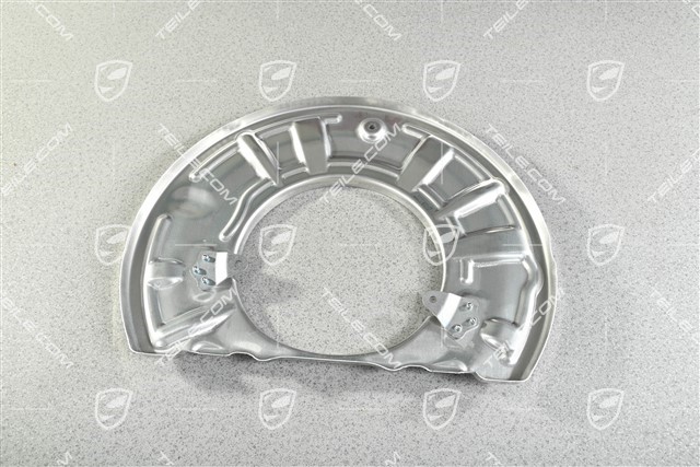 Front axle disc brake protective plate, PCCB, R