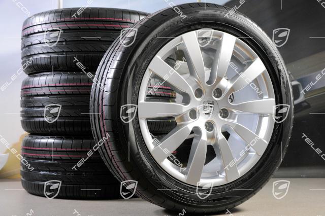 20-inch SportDesign II summer wheel set, wheels 9J x 20 ET57 + NEW summer tyres 275/45 R20, with TPMS