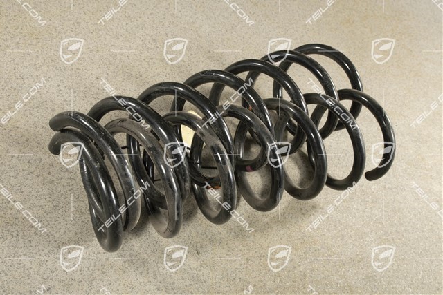 Coil spring, identification Orange/Orange/White, L+R