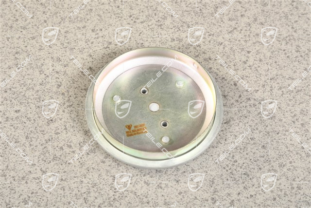 Hub cap, silver painted, for internal diameter 71mm