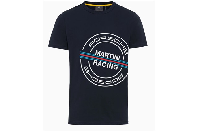 Mäner Martini Racing T-Shirt, Größe M