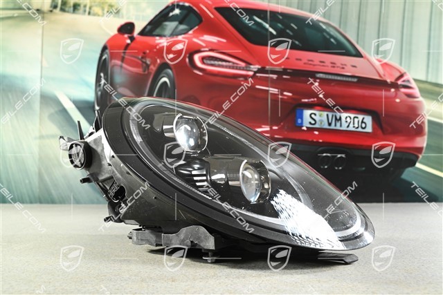 LED Scheinwerfer, schwarz, R
