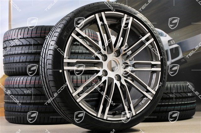 20-inch summer wheels set 911 Turbo III, rims 8,5J x 20 ET51 + 11J x 20 ET52 + summer tyres 245/35 ZR20 + 305/30 ZR20