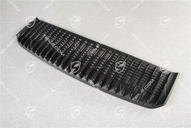 Ventilation grille / rear lid, black