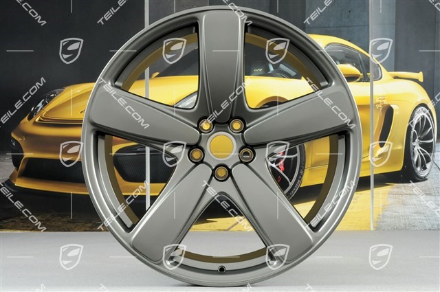 21-inch Sport Classic, alloy wheels set, 9J x 21 ET26 + 10J x 21 ET19, Platinum satin-matt
