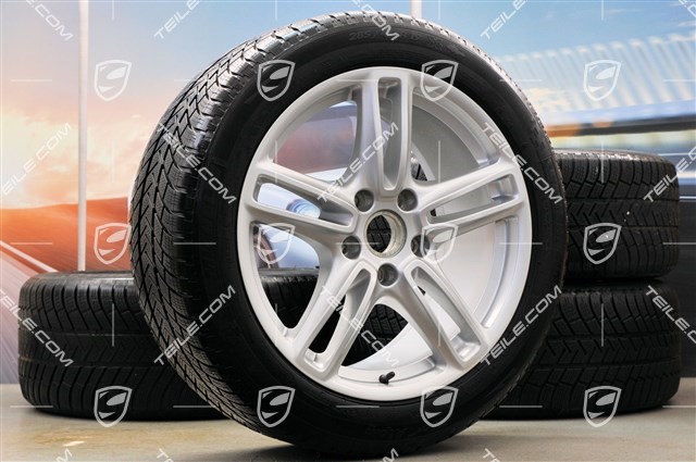 19-inch TURBO winter wheel set, wheels 9J x 19 ET 60 + 10J x 19 ET61 + NEW Michelin winter tyres 255/45 R19+285/40 R19