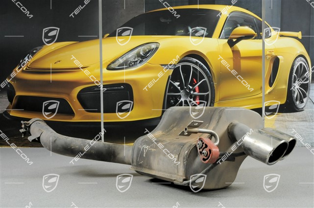 Granturismo - Rear exhaust silencer 4.2, R Granturismo - Rear exhaust silencer 4.2, R