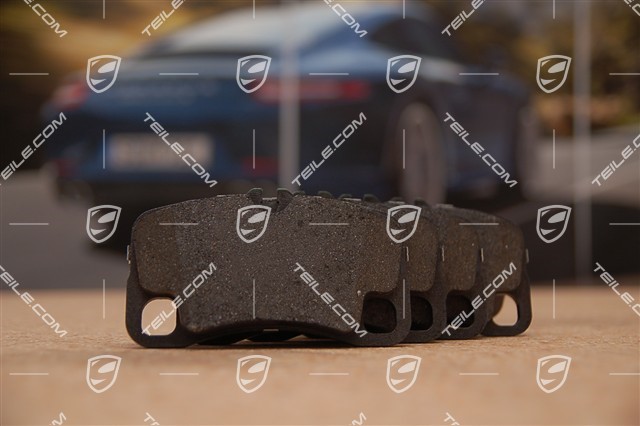 Brake pad repair set, black callipers, Carrera 2 / 4 / Targa