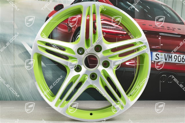 19" Felga "Turbo", 8,5J x 19 ET56, Lizard green